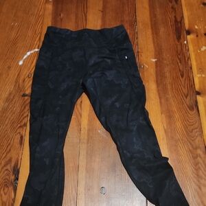 Black Camouflage Leggings